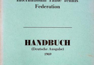 1969 ITTF Handbuch