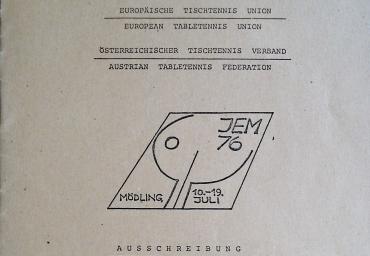 EYC 1976 Mödling Ausschreibung