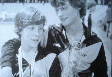 EYC 1981 Jugend-Europameister im Doppel mit Akesson