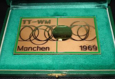 1969 Bronce medal WC Munich Germany