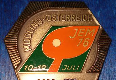 1976 Bronce medal EYC Mödling Austria
