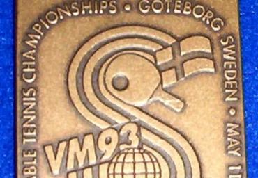 1993 WC plate Gothenburg