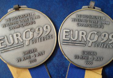 1999 Silbermedaillen 3.EVC Gothenburg Sweden