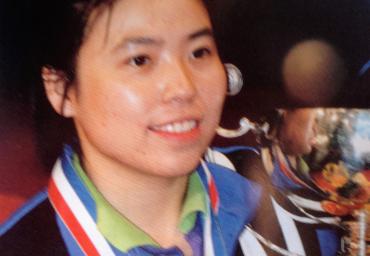 44d 1997 Weltmeisterin Deng Yaping