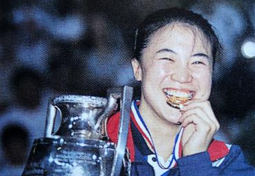 45 1999 Weltmeisterin Wang Nan